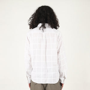 Seer Patch Oxford Shirt - White