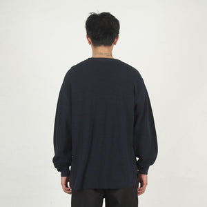 Cachalot Waffle LS - Navy