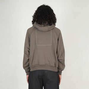 Solid Big Hoody - Khaki