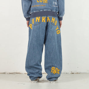 Payton Denim Pants - Washed Blue