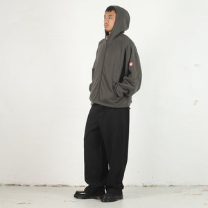 PE Jersey Zip Hoody - Charcoal