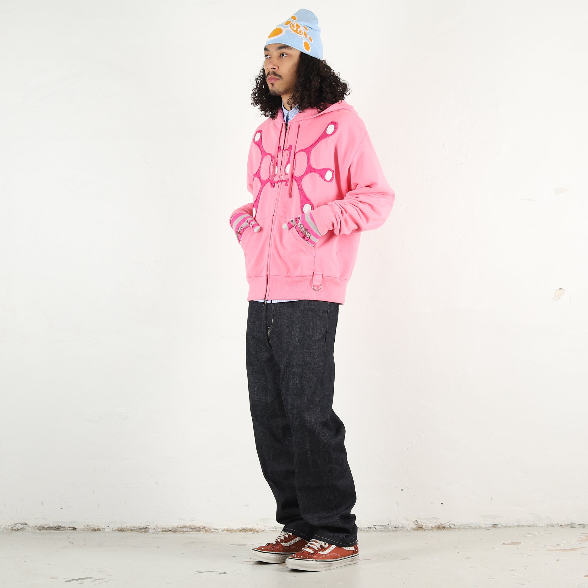 Angel99 Zip Up Hoodie - Pink – Supply Store