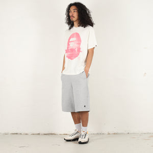 Spray Ape Head Relaxed Fit T-Shirt - Ivory