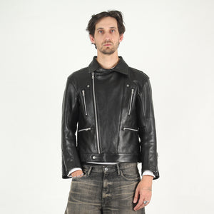 Leather Riders Jacket - Black