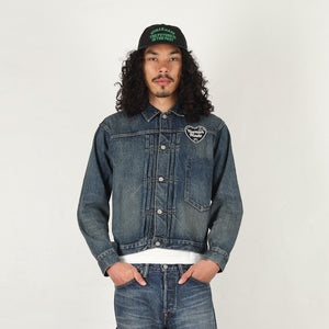 Denim Work Jacket Future - Indigo