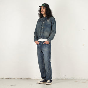 Denim Work Jacket Future - Indigo