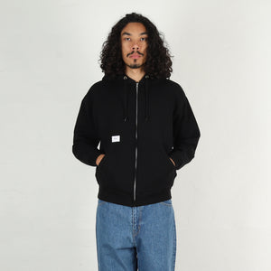 Throwdy Zip Hoody - Black