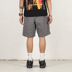 Two Tuck Shorts - Grey