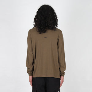 LS Waffle Standard Pullover - Olive Drab