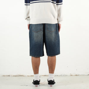 Baggy Jean Short - Dark Stone Wash