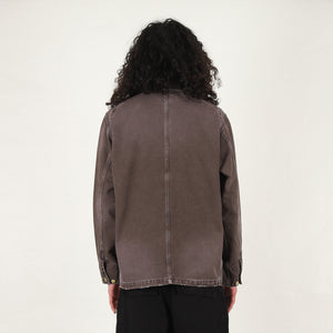 OG Chore Coat-Tobacco destroy wash