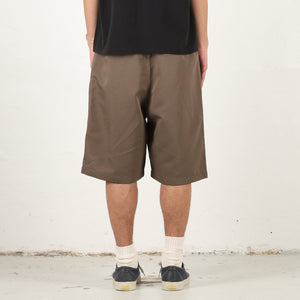 Baggy Twill Beach Short - Olive