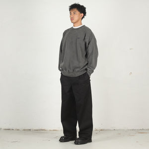 PE Crewneck Pigment Dye - Grey