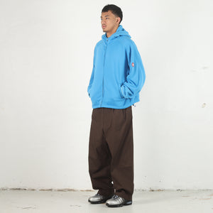 PE Jersey Zip Hoody - Blue
