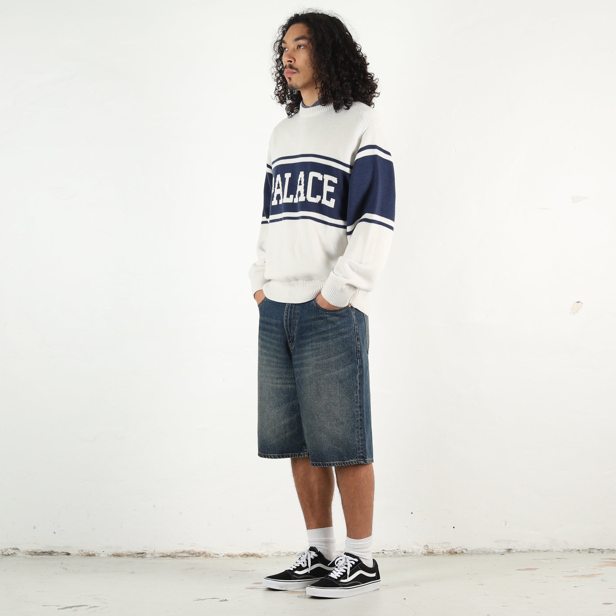 Baggy Jean Short - Dark Stone Wash – Supply Store