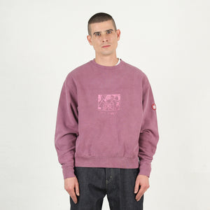 Overdye Paradigm Crewneck - Burgundy