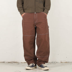 10 Oz Double Knee Pant - Brown