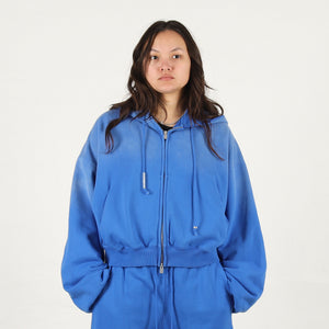 W' Nike NRG Studio Fleece Hood - Hyper Royal