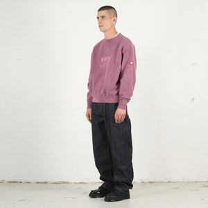 Overdye Paradigm Crewneck - Burgundy