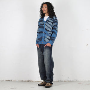 Hairy Tiger Knit Blue