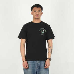 ABC Camo College Ats T-Shirt - Black/Green