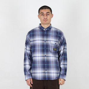 Lumberyak Overshirt Navy Plaid