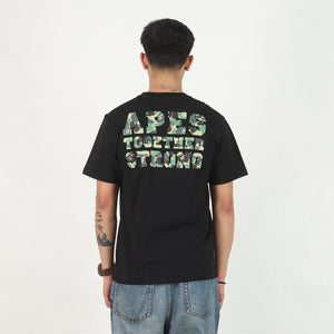 ABC Camo College Ats T-Shirt - Black/Green