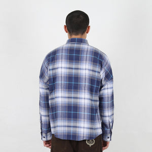 Lumberyak Overshirt Navy Plaid