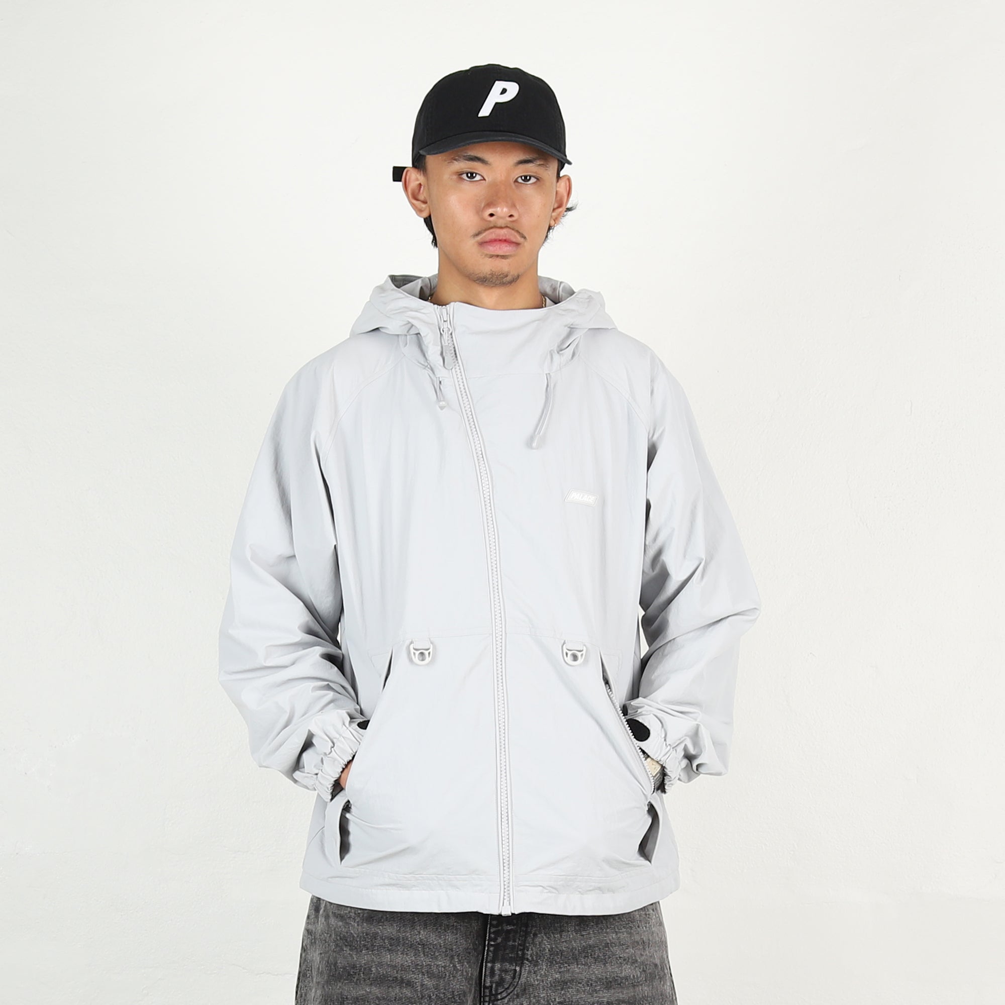 Asym Shell Jacket - Concrete Grey – Supply Store