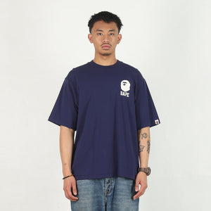 Lukewarm Water Logo Relaxed T-Shirt - Navy