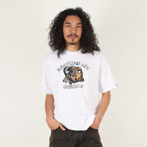 Ape General Drawn Relaxed Fit T-Shirt - White
