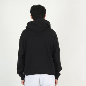 Basic Zip Up Hoodie - Back