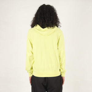 Lightweight Terry Zip Hoodie - Yellow