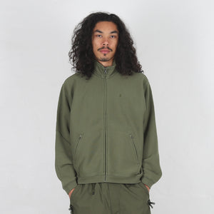 Zip Fleece Mock Neck - Green