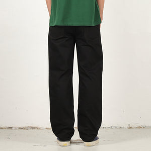 Slim Jean Denim - Raw Black Contrast Stitch