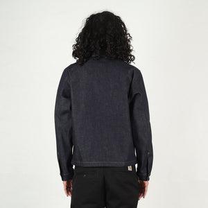 4100006 Biker Jacket - Blue Raw
