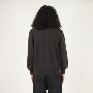 Lightweight Terry Crew - Black