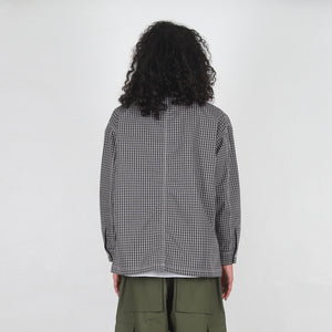 Cotton Light Denim L/S Shirt - Black Mix
