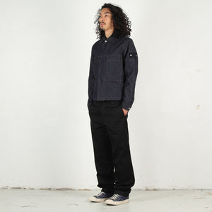 4100006 Biker Jacket - Blue Raw