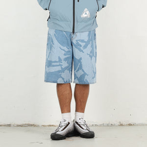 Baggy Jean Short - Light Stonewash DPM