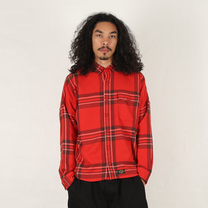 Surplus Flannel Shirt - Red