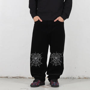 Skull Crest P90 Baggy Cord Black