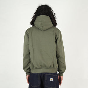 Hooded Carhartt Sweat - Leaf / Tourmaline