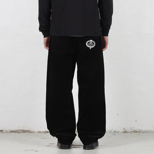 Skull Crest P90 Baggy Cord Black