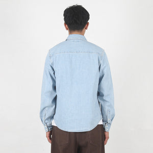 Denim Western Shirt - Light Denim
