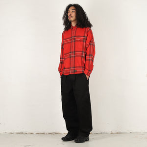 Surplus Flannel Shirt - Red