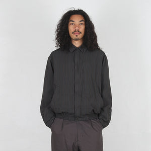 Herringbone Stripe Jacket - Brown