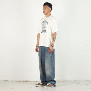 Ape General College Relaxed T-Shirt - Ivory