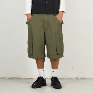 Cargo Short Ripstop - Olive Green