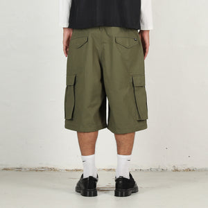 Cargo Short Ripstop - Olive Green